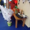 Comemoração do Halloween - Decorações elaboradas pelos alunos da escola